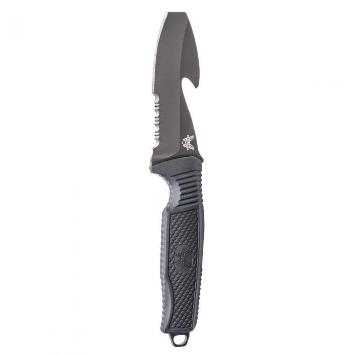 BENCHMADE 112SBK-BLK H2O FIXED ,BLUNT TIP