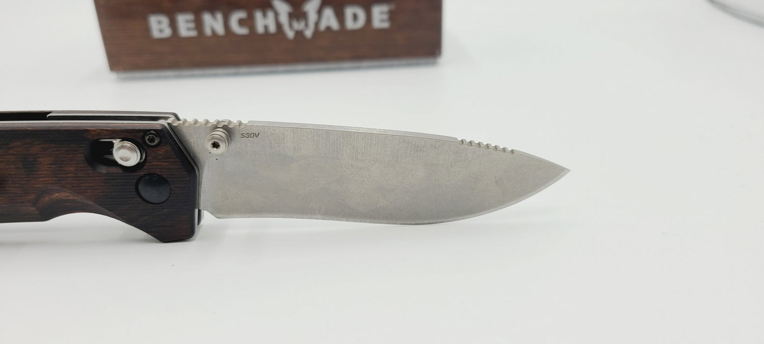 BENCHMADE 15060-2 GRIZZLY CREEK CPM-S30V, DROP POINT